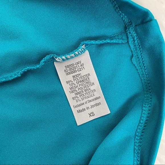 C9 Champion Green Racerback Workout Tank Top - Picture 5 of 8